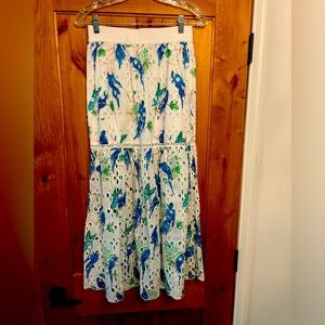 Farm Rio Eyelet Maxi Skirt